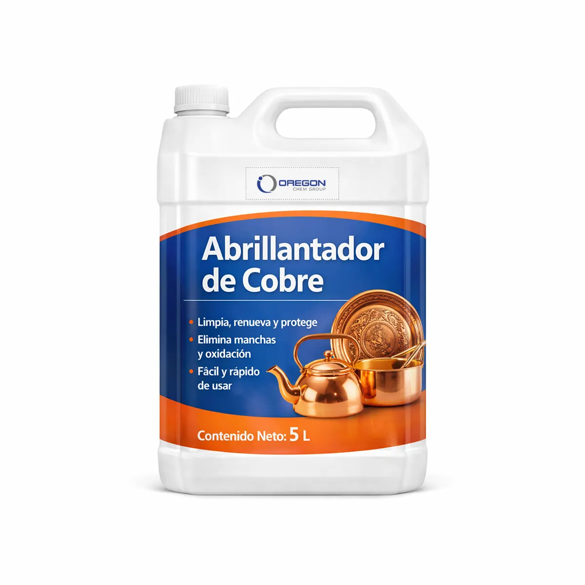 abrillantador de cobre 5 lt Abrillantador De Cobre 5 Lt